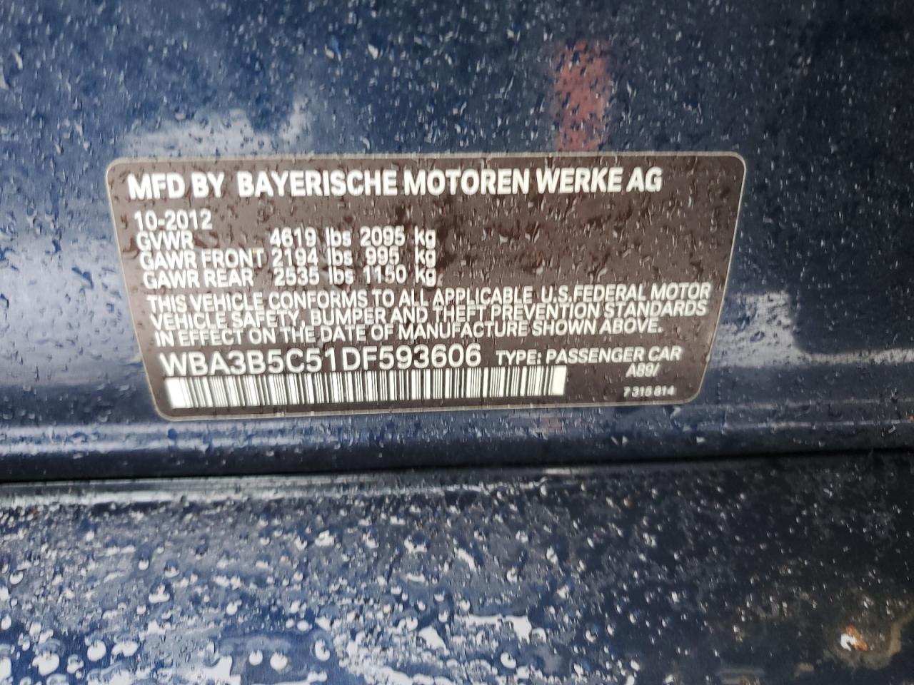2013 BMW 3er - Image 12