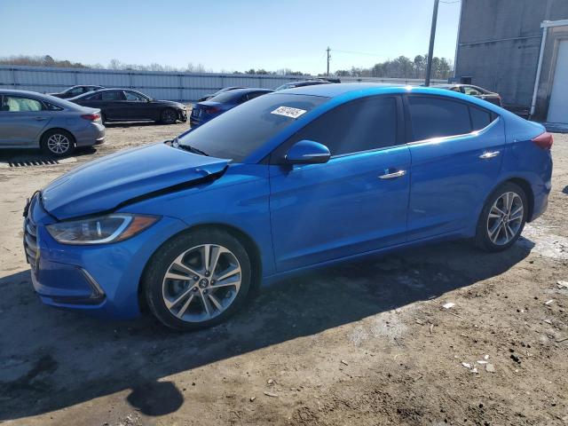 Sedans HYUNDAI ELANTRA 2017 Blue