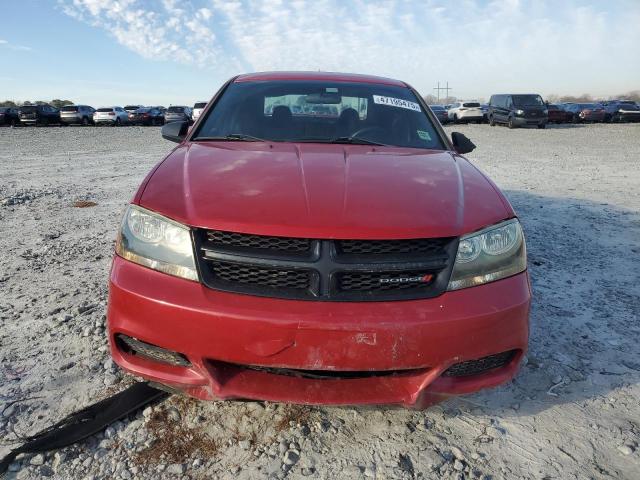 Седаны DODGE AVENGER 2013 Красный