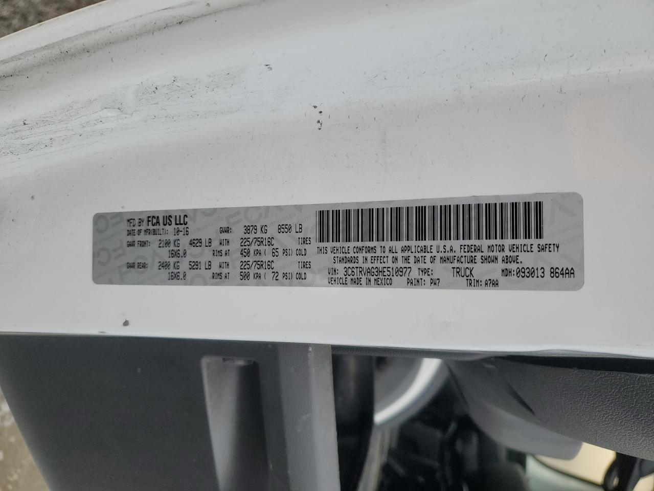 2017 RAM ProMaster City - Image 12