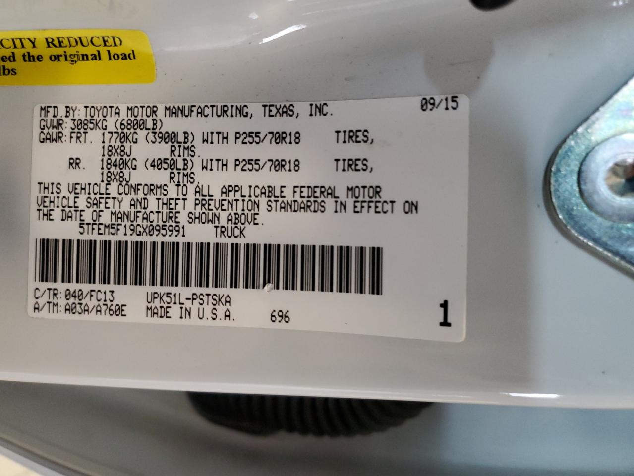 2016 Toyota Tundra - Image 13
