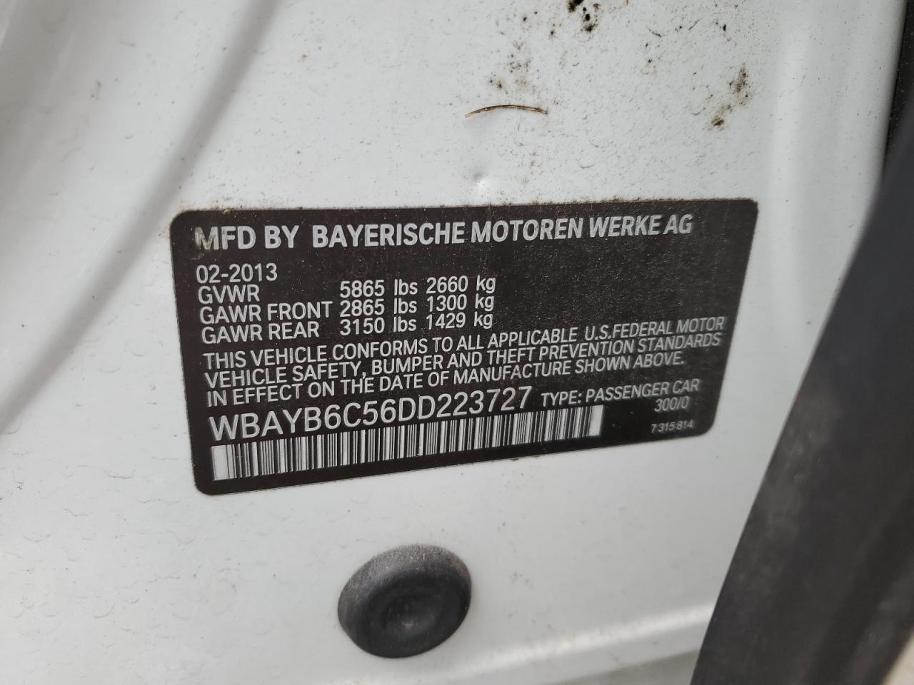2013 BMW 7er - Image 12