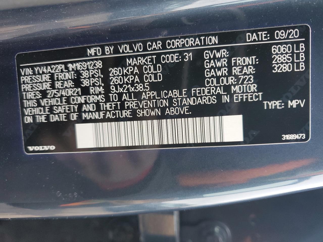 2021 Volvo XC90 - Image 15