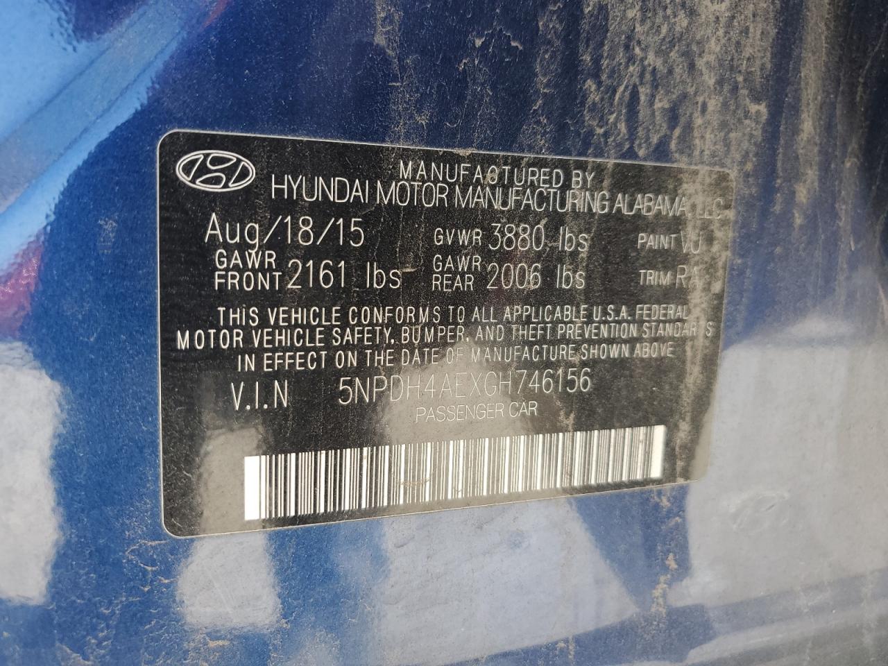 2016 Hyundai Elantra - Image 13