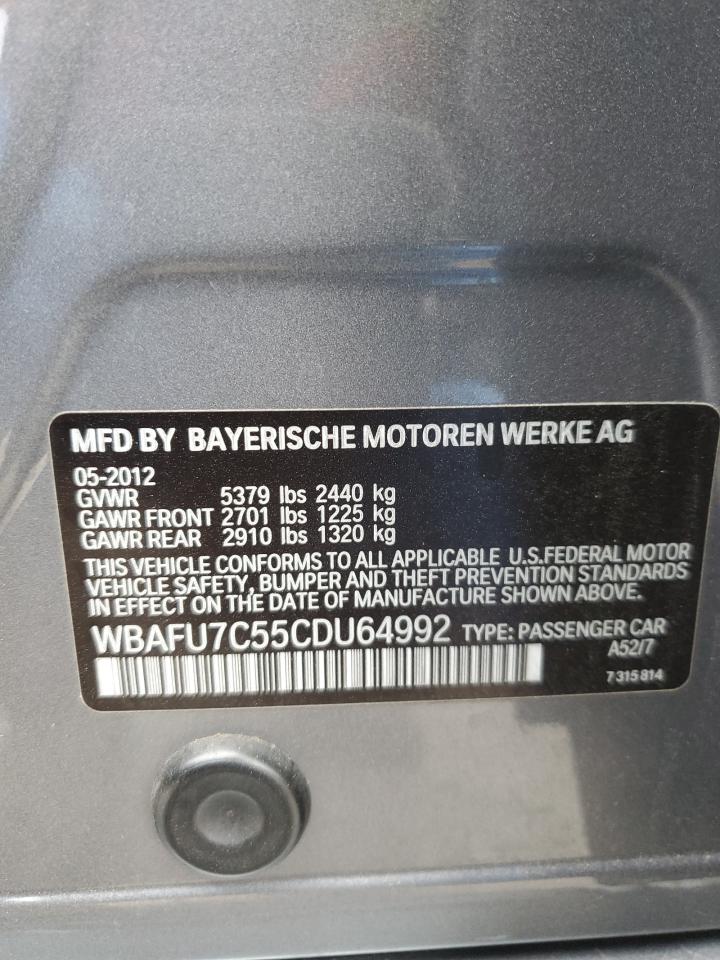 2012 BMW 5er - Image 12