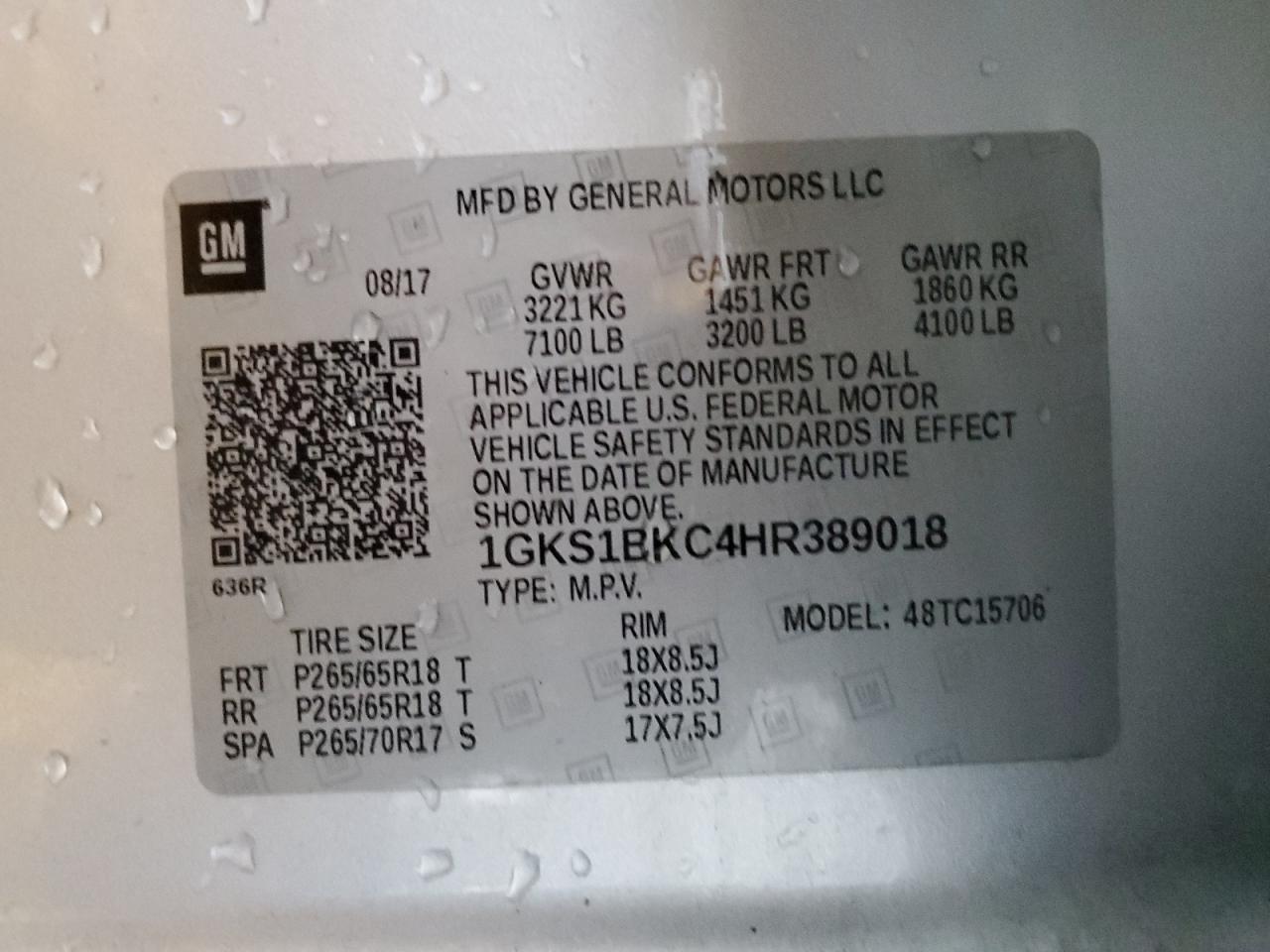 2017 GMC Yukon - Image 13