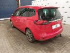 2014 VAUXHALL ZAFIRA TOU for sale at Copart SANDWICH