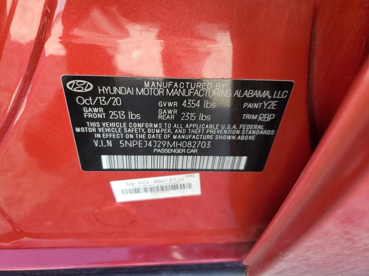 2021 Hyundai Sonata - Image 13