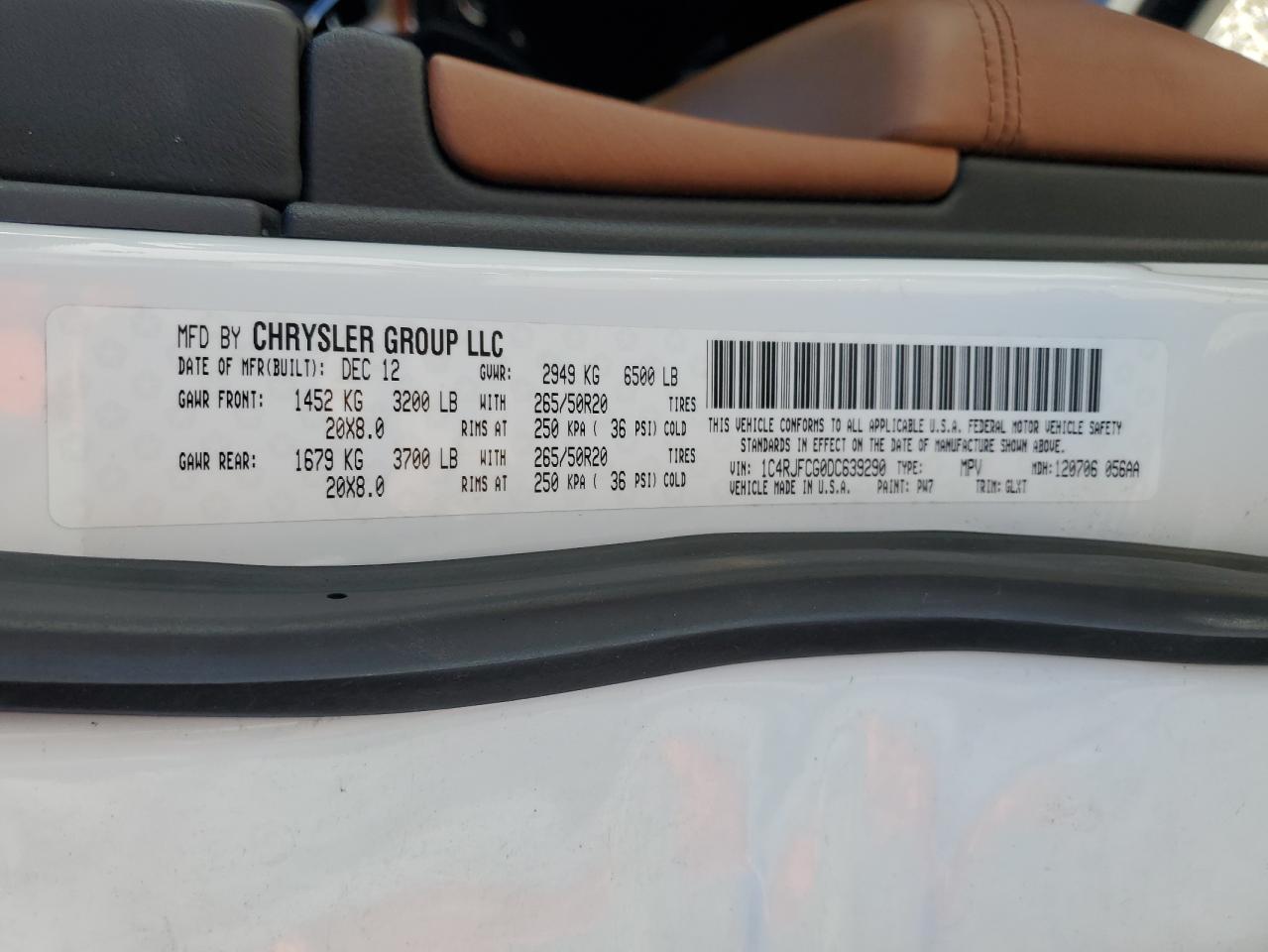 2013 Jeep Grand Cherokee - Image 13