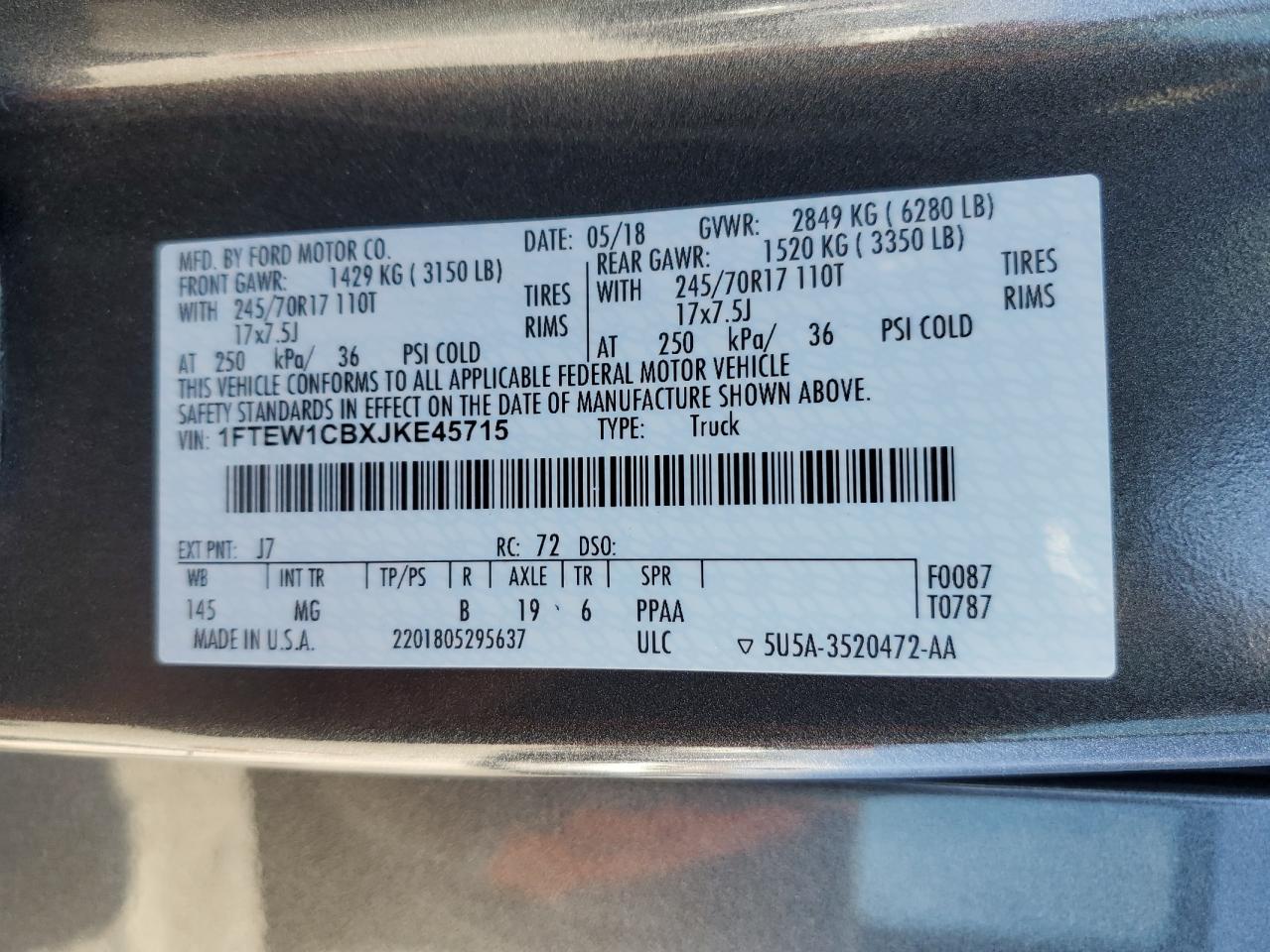 2018 Ford F-150 - Image 15