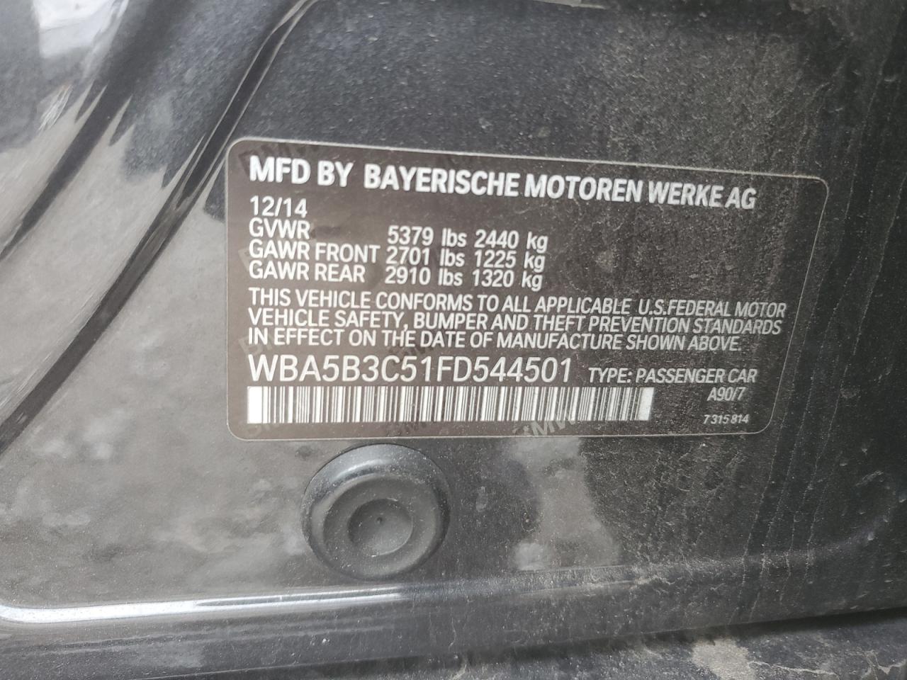 2015 BMW 5er - Image 14