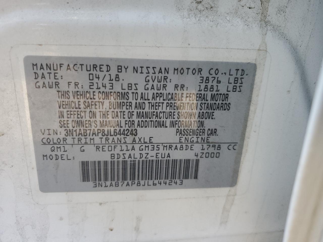 2018 Nissan Sentra - Image 13