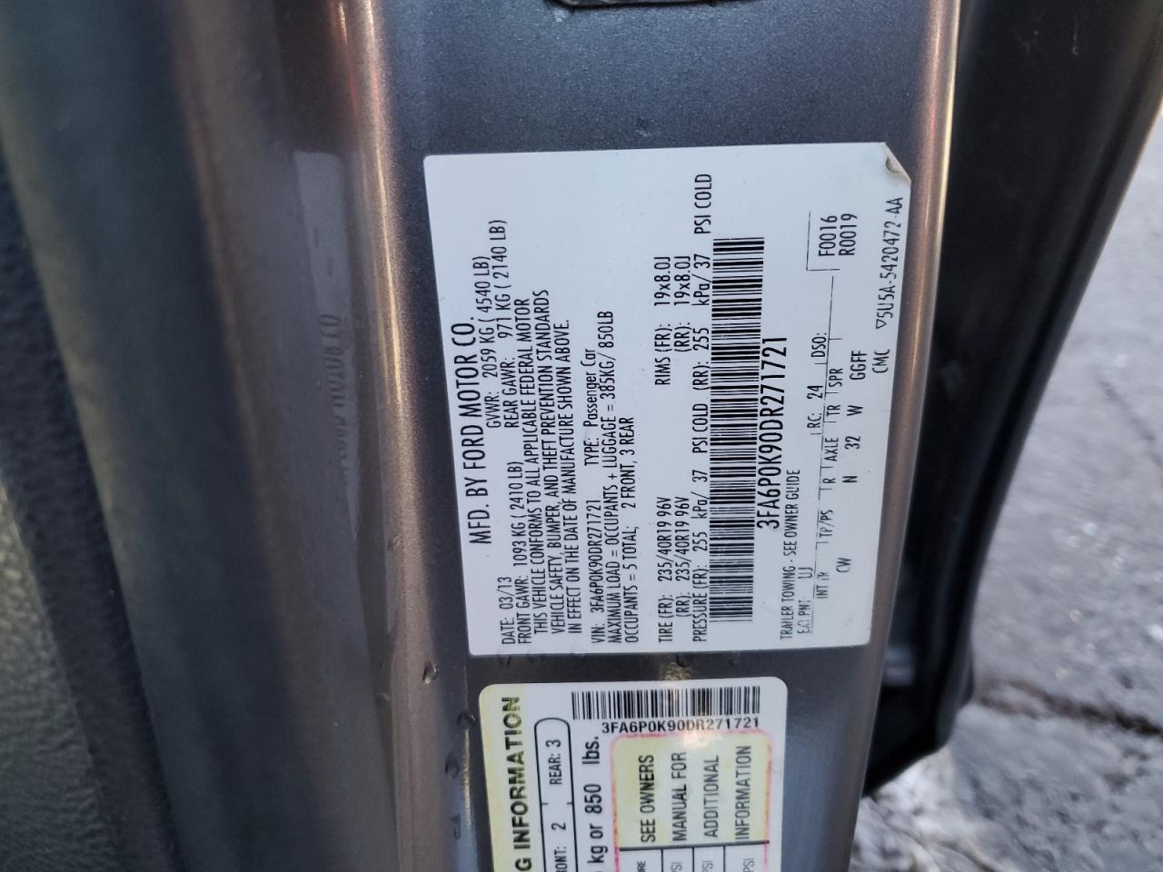2013 Ford Fusion - Image 12