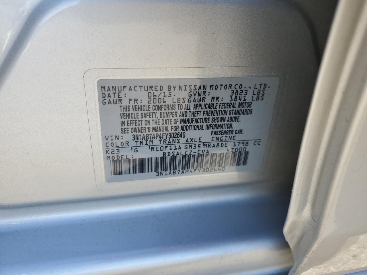 2015 Nissan Sentra - Image 14
