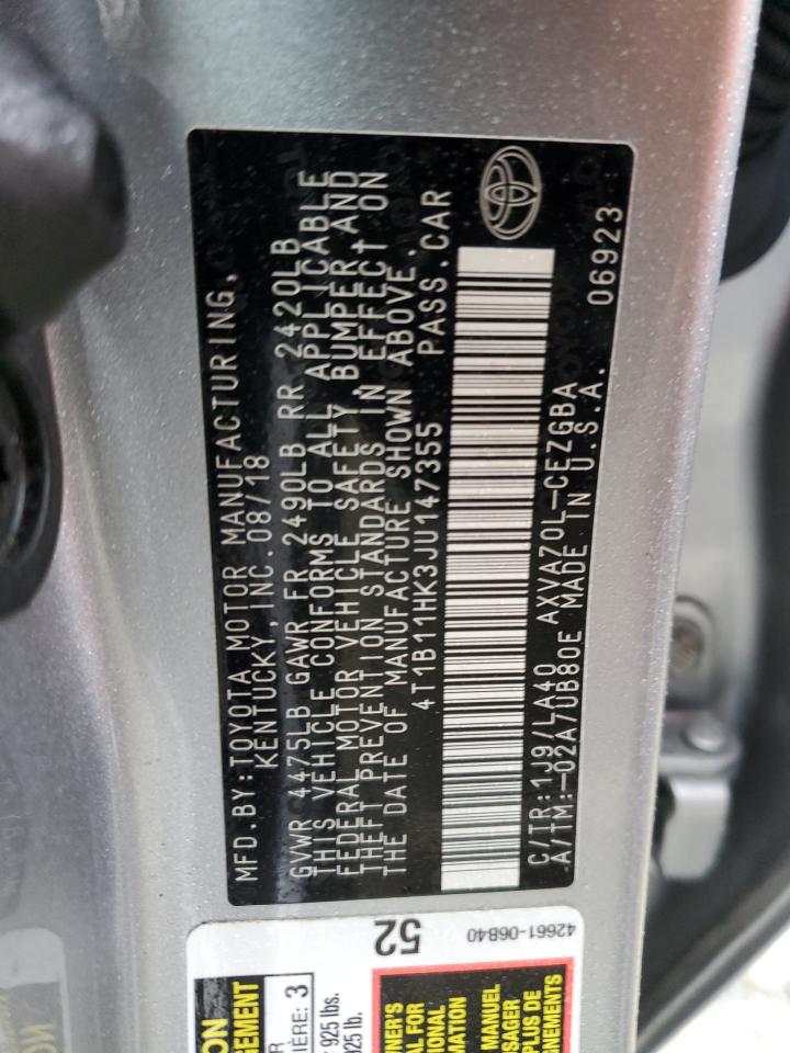 2018 Toyota Camry - Image 12