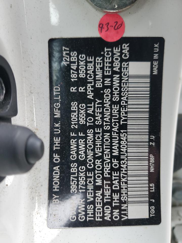 2018 Honda Civic - Image 12