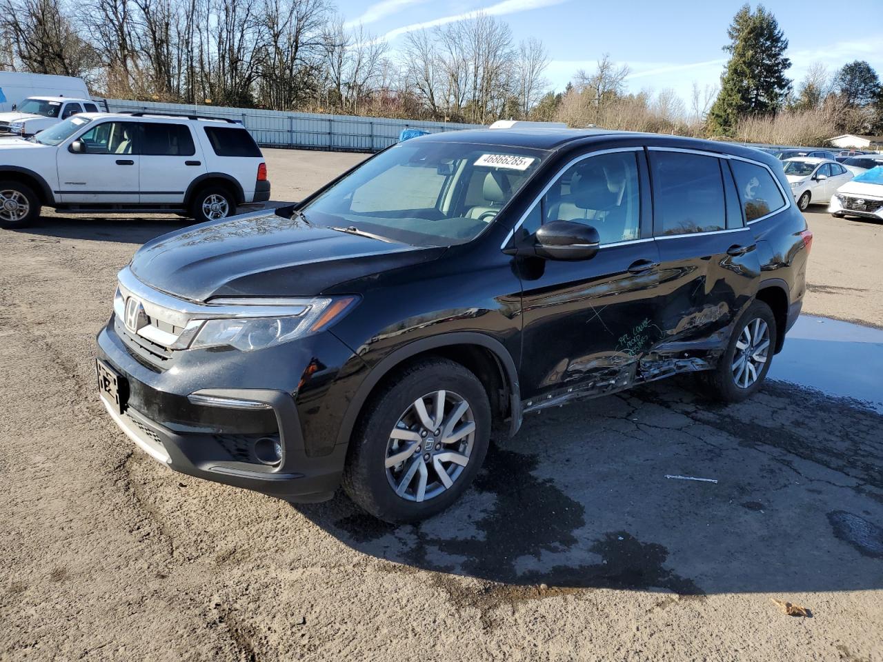 2019 Honda Pilot Exl за продажба в Portland, OR - Side