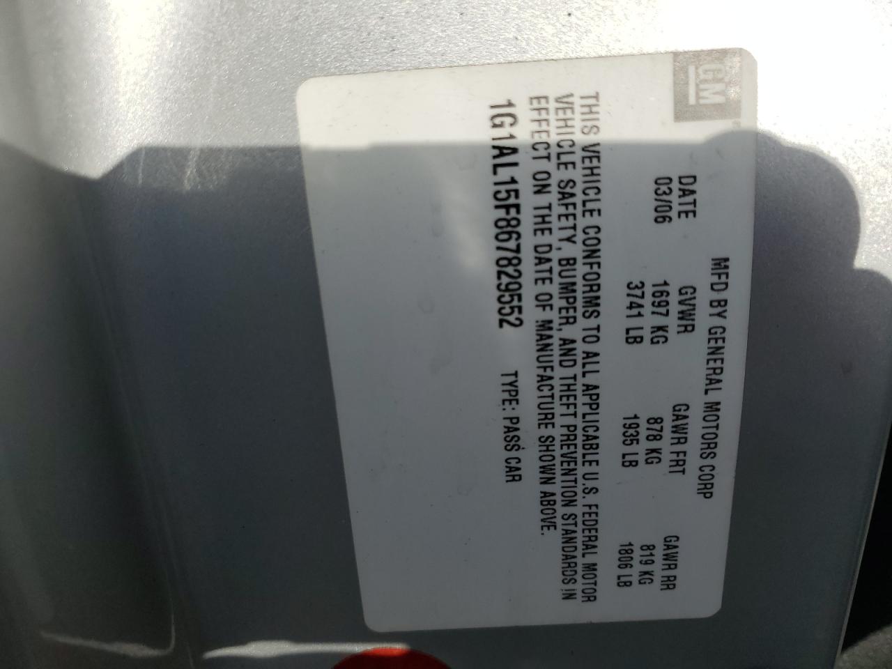 2006 Chevrolet Cobalt - Image 12