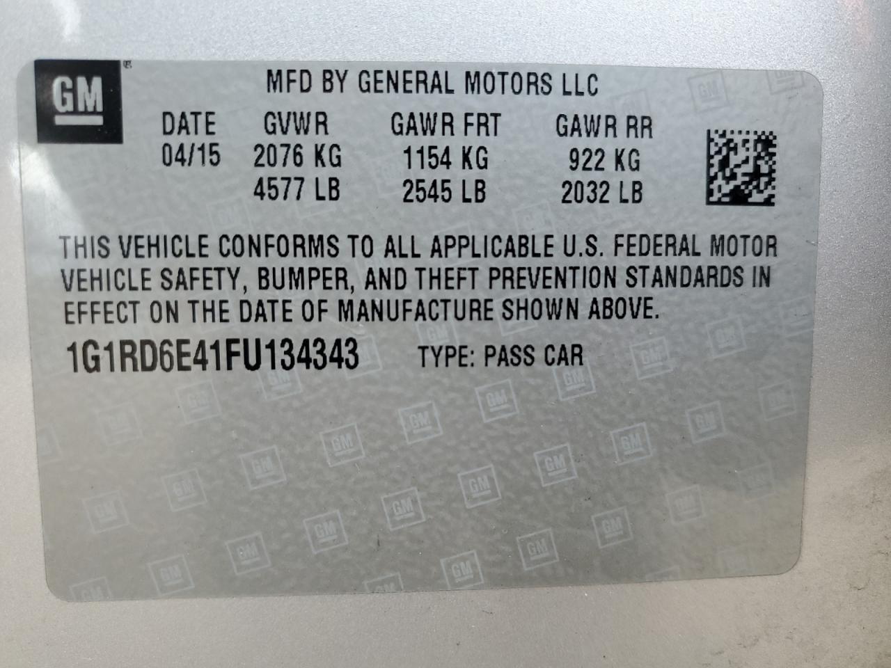 2015 Chevrolet Volt - Image 12