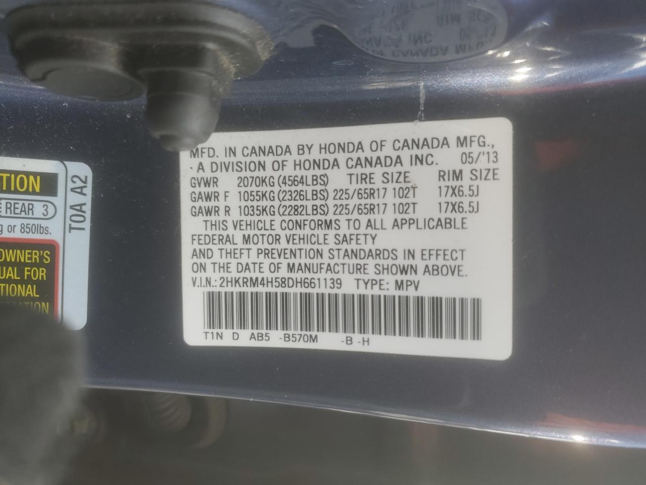 2013 Honda CR-V - Image 13