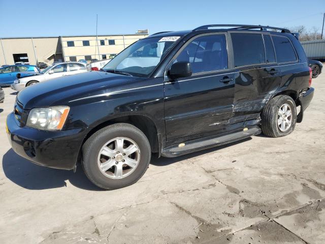 2002 Toyota Highlander Limited продається в Wilmer, TX - Side