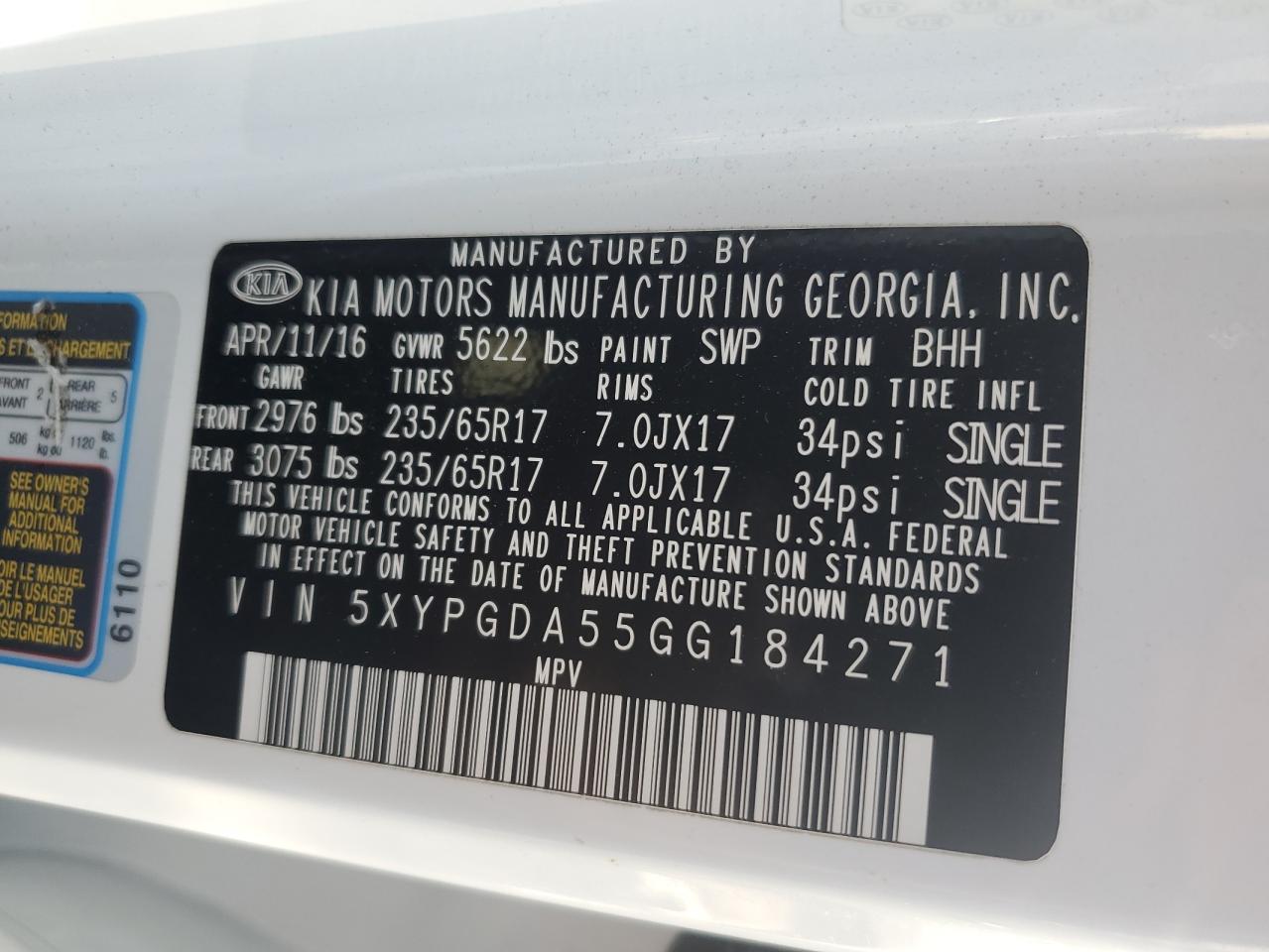 2016 Kia Sorento - Image 15