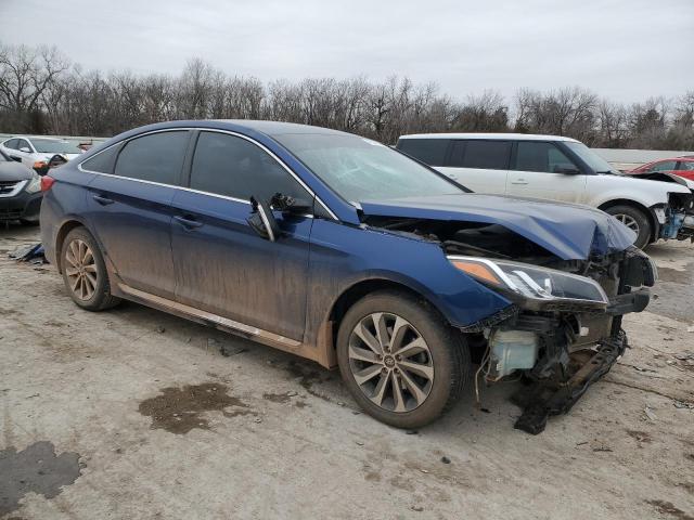 Седаны HYUNDAI SONATA 2017 Синий