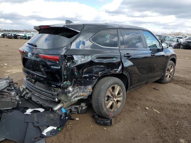  TOYOTA HIGHLANDER 2023 Czarny