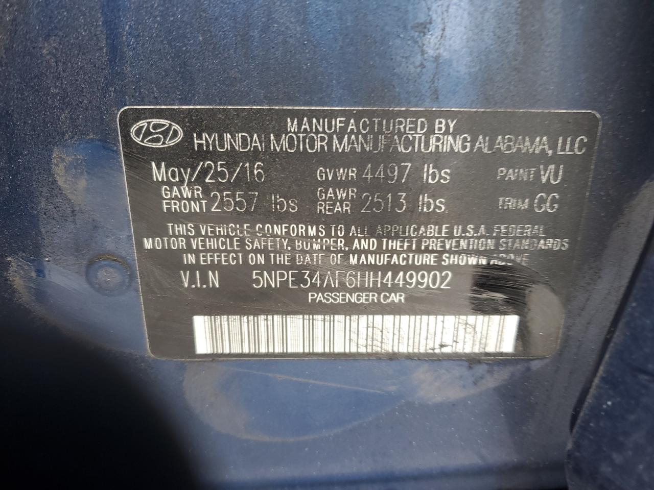 2017 Hyundai Sonata - Image 12