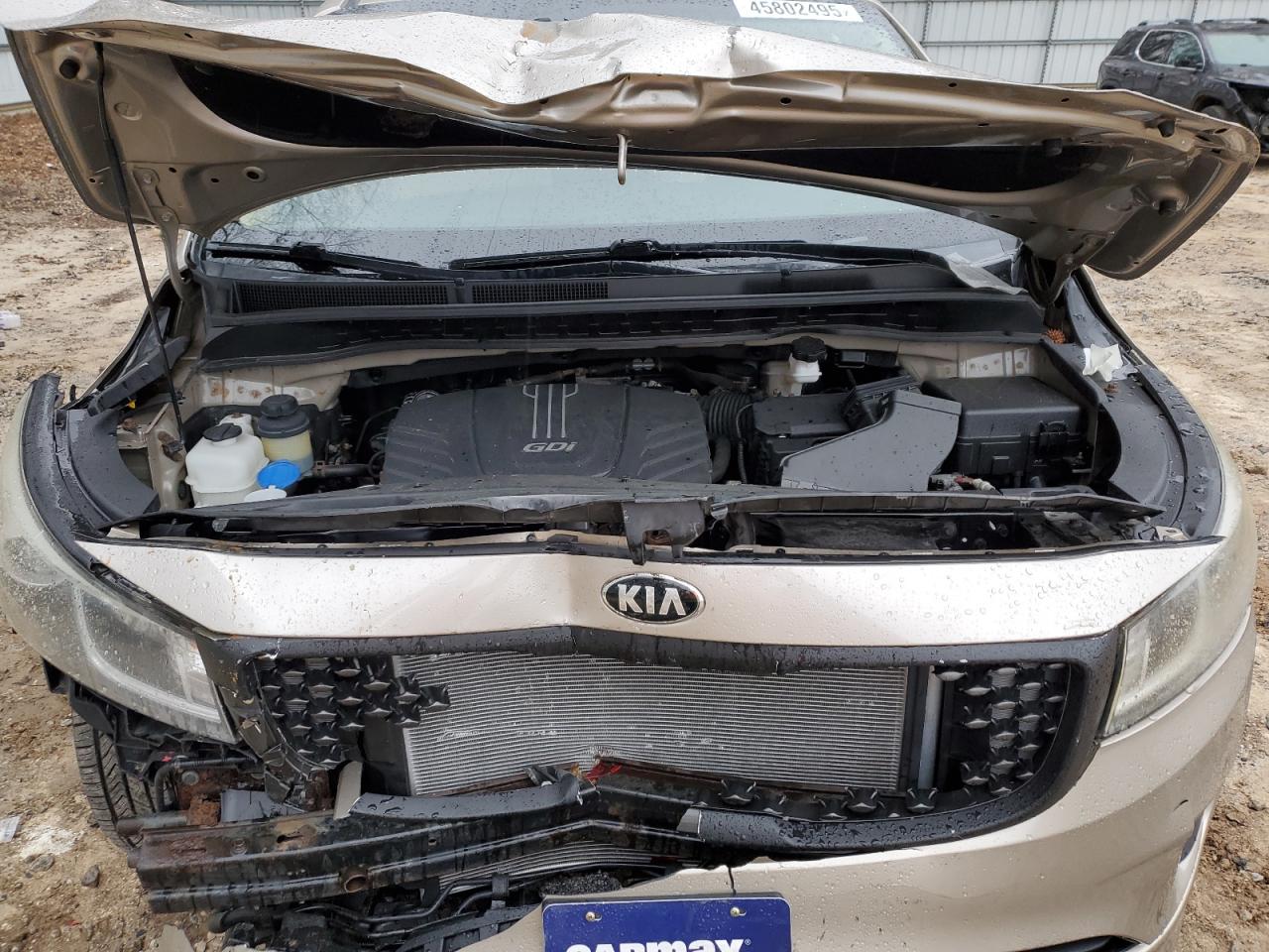 2015 Kia Sedona Lx VIN: KNDMB5C16F6020174 Lot: 45802495