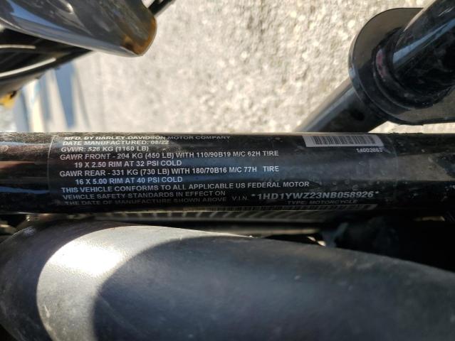  HARLEY-DAVIDSON FXLRS 2022 Сірий