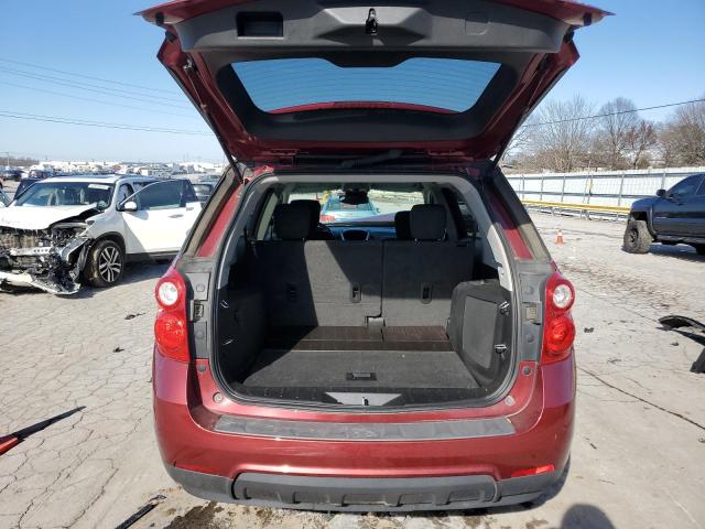  CHEVROLET EQUINOX 2012 Czerwony
