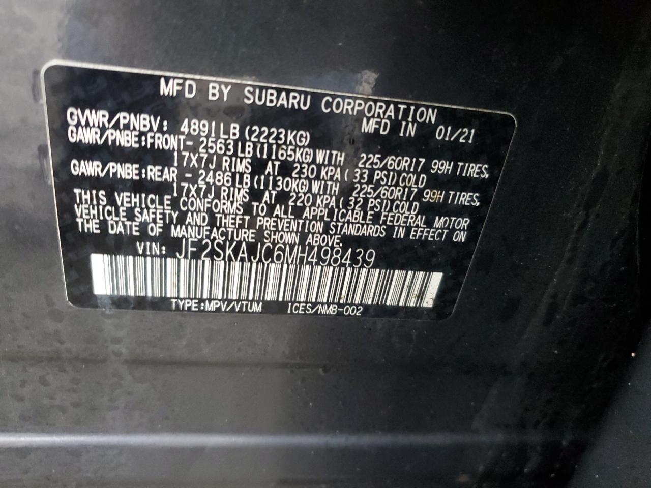 2021 Subaru Forester - Image 16