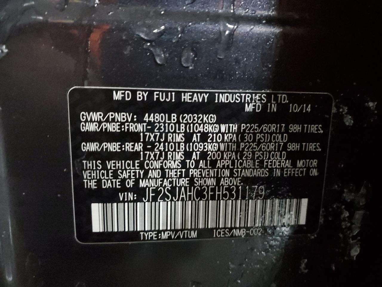2015 Subaru Forester - Image 14
