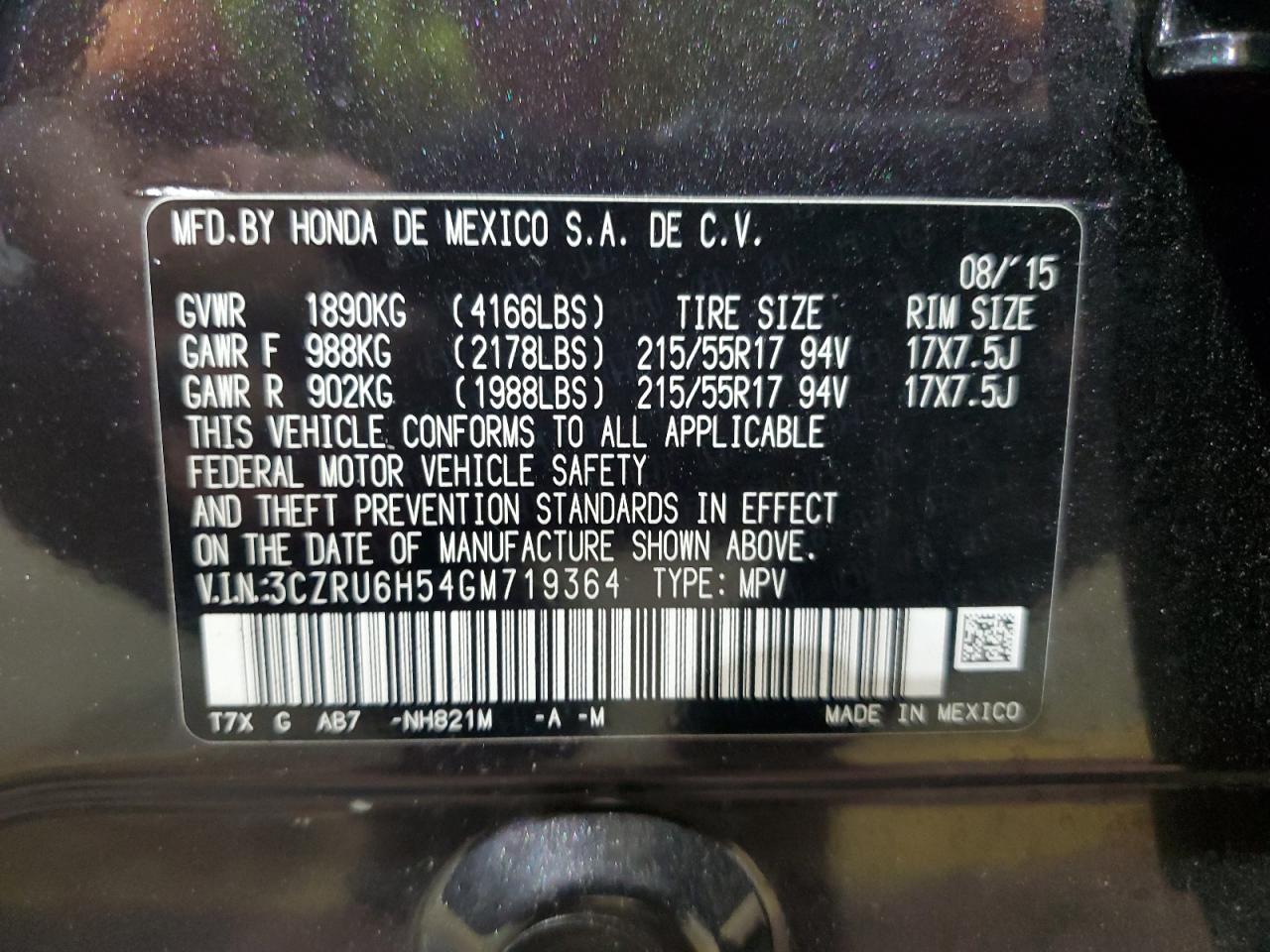 2016 Honda HR-V - Image 14