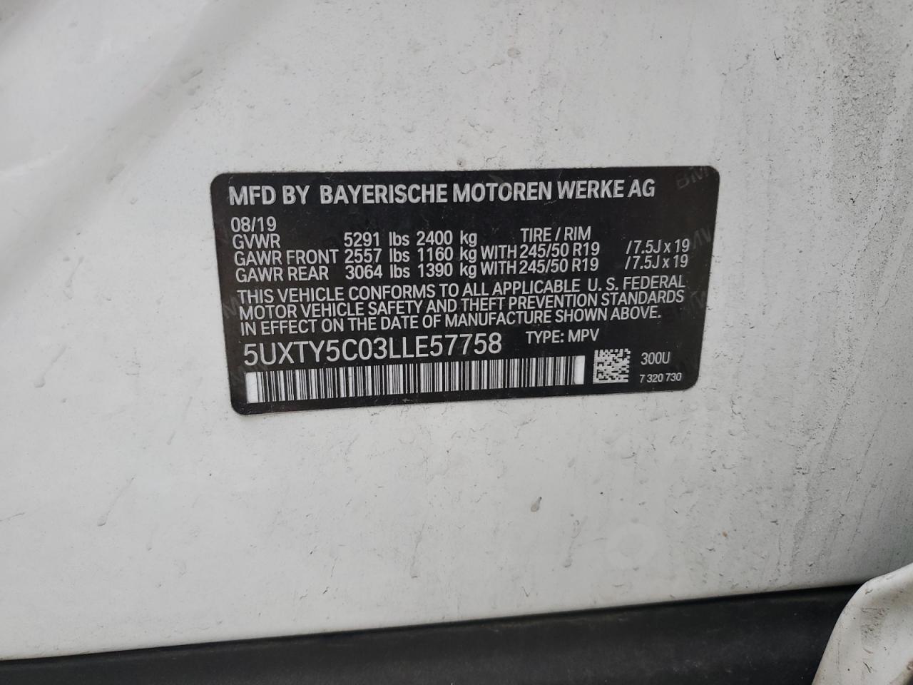 2020 BMW X3 - Image 13