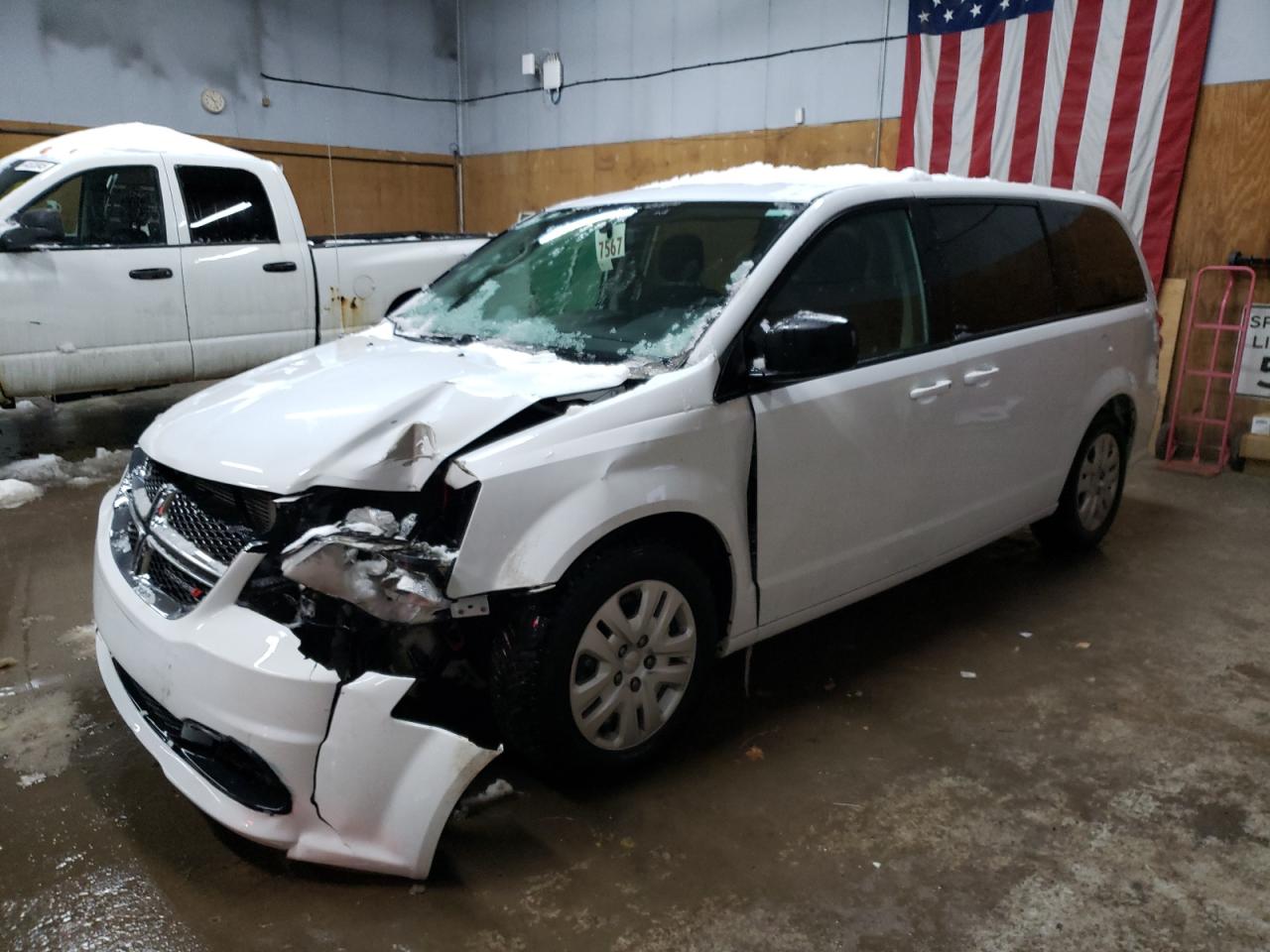 2018 Dodge Grand Caravan Se იყიდება Kincheloe-ში, MI - Front End