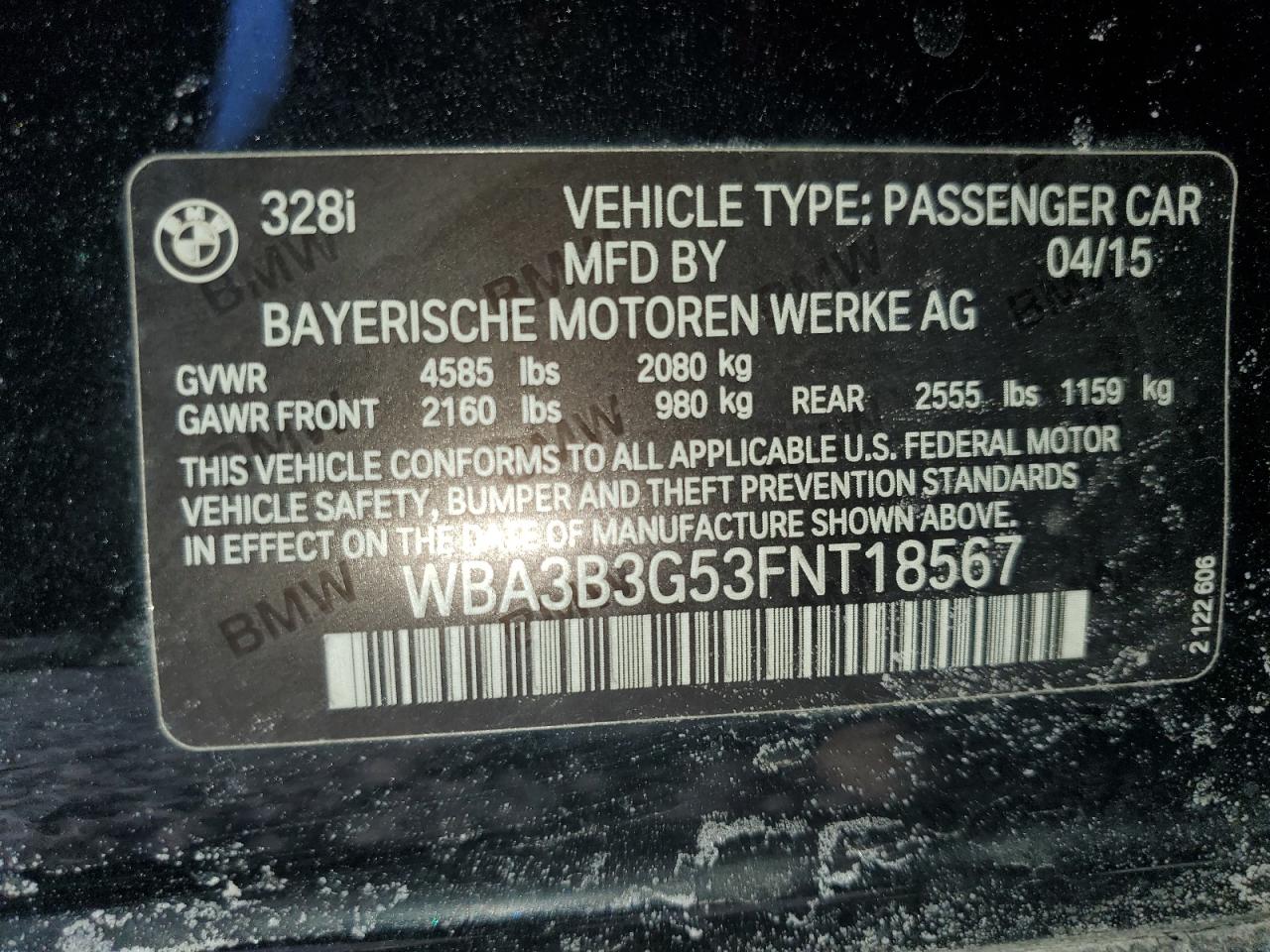 2015 BMW 3er - Image 12