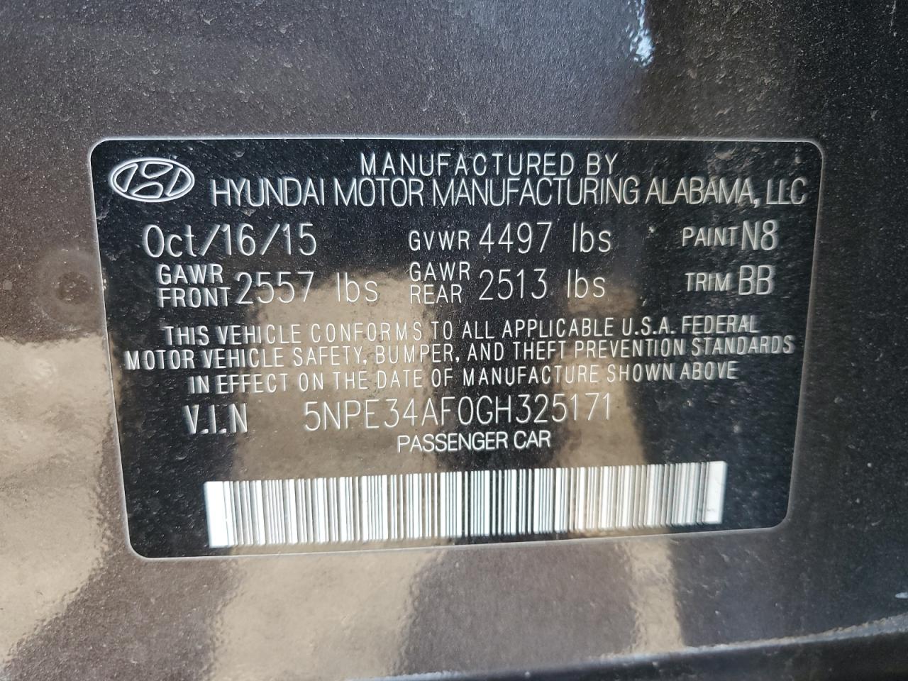 2016 Hyundai Sonata - Image 12