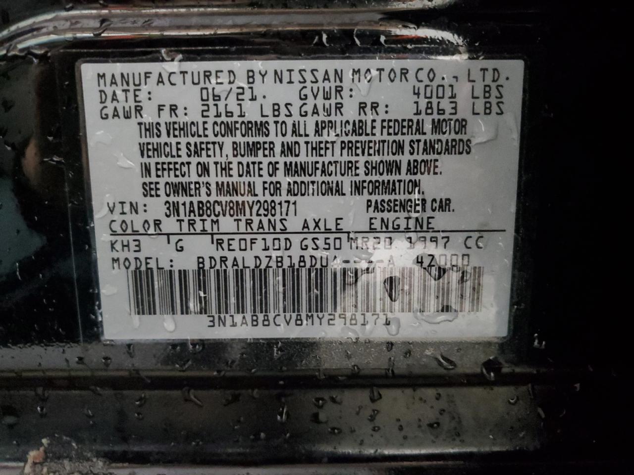 2021 Nissan Sentra - Image 12