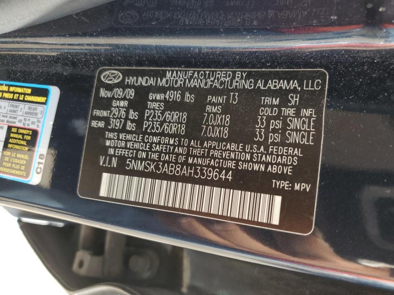 2010 Hyundai Santa Fe - Image 15