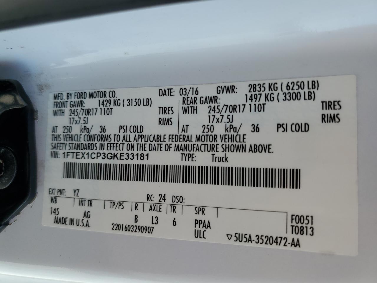 2016 Ford F-150 - Image 13