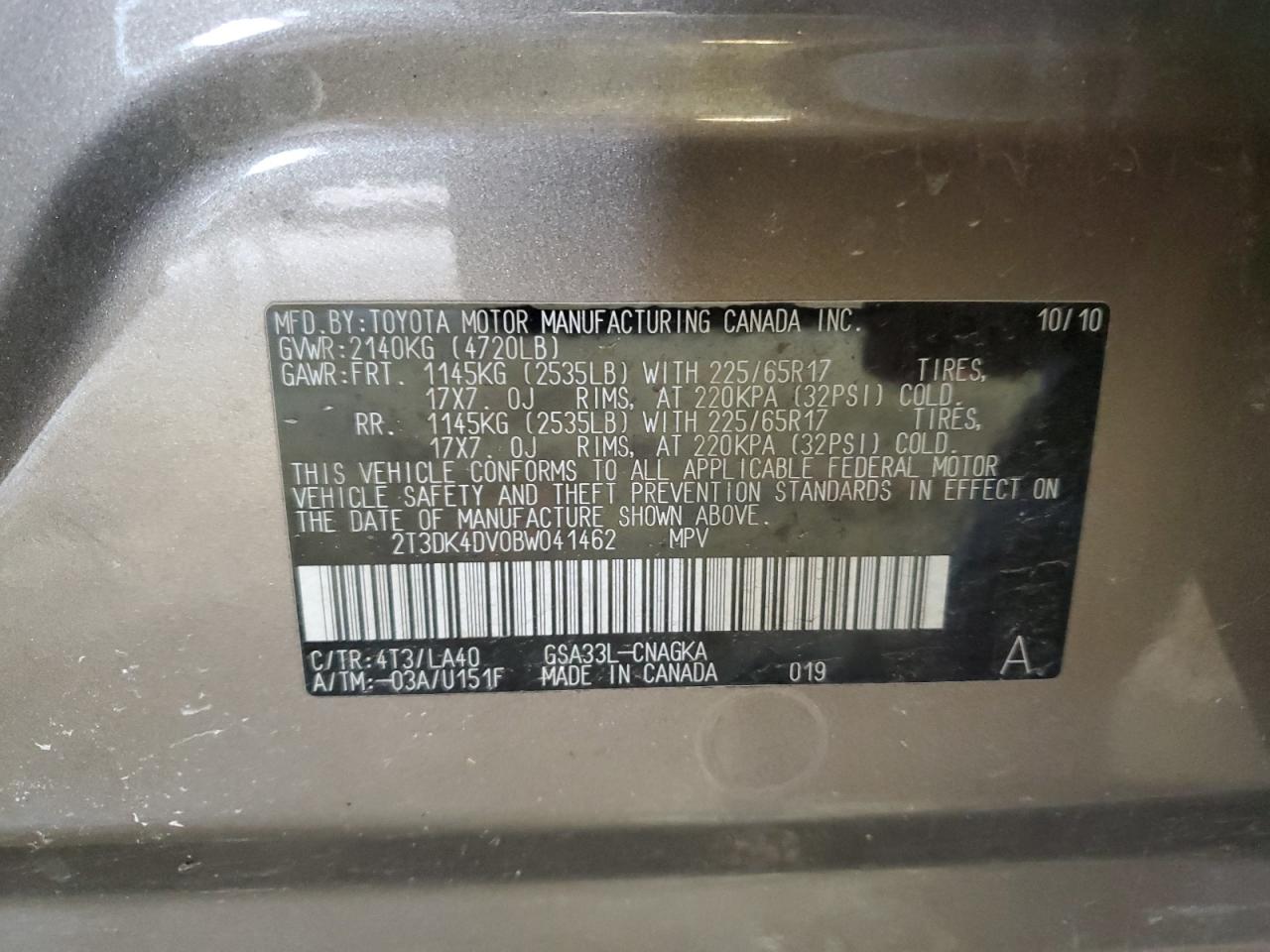 2011 Toyota RAV 4 - Image 13