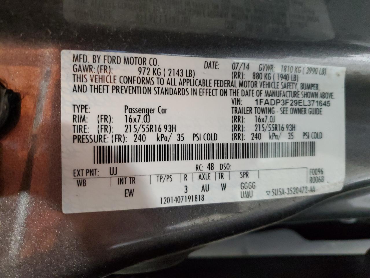 2014 Ford Focus - Image 12