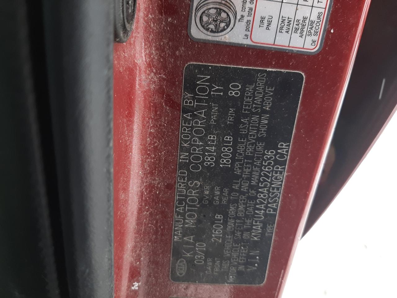 2010 Kia Forte - Image 13