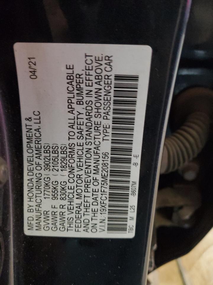 2021 Honda Civic - Image 12