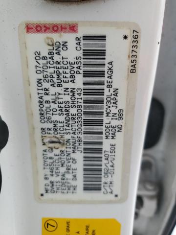 2003 LEXUS ES 300