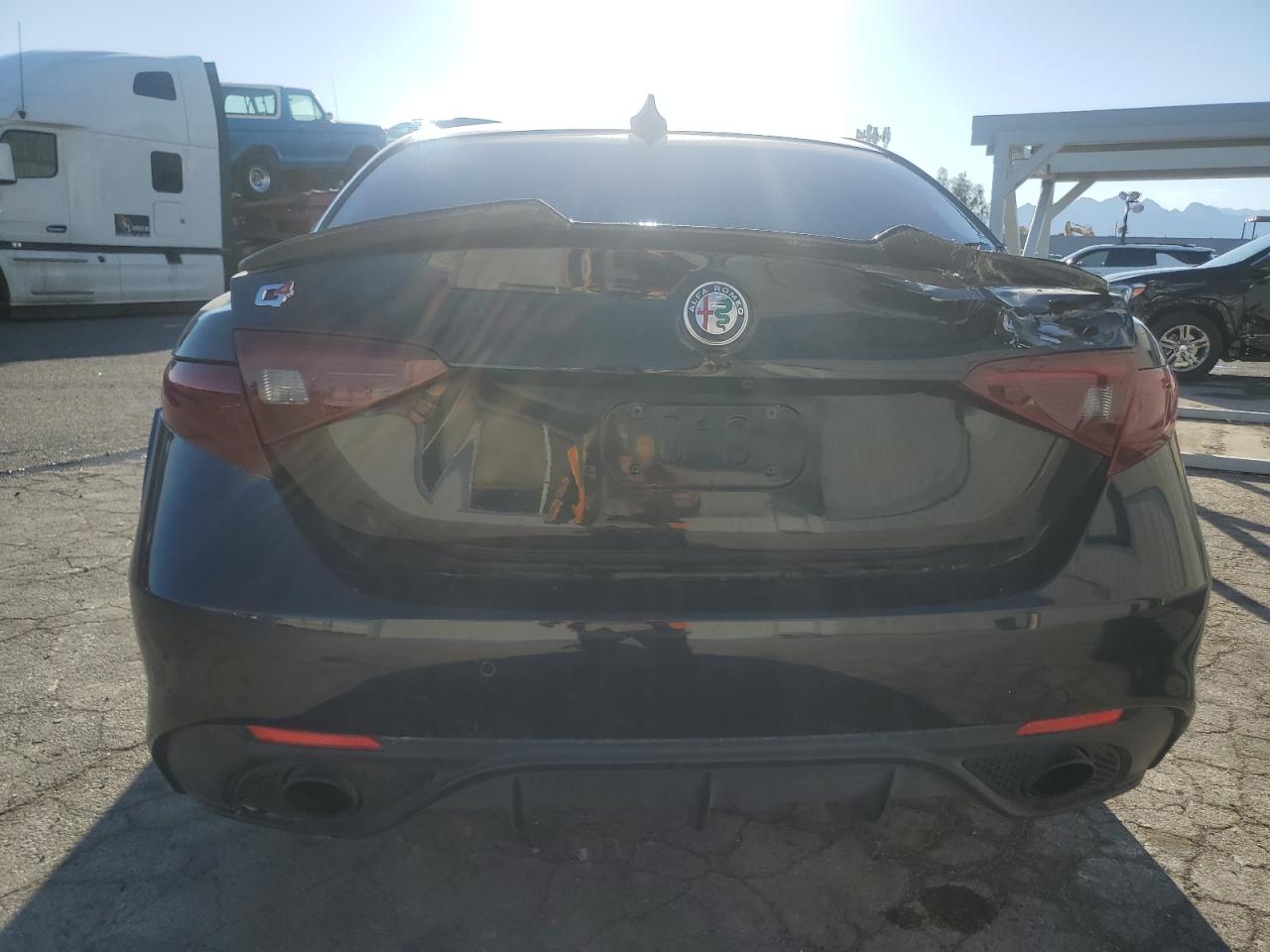 2019 Alfa Romeo Giulia Ti VIN: ZARFAMBN5K7613013 Lot: 47133245