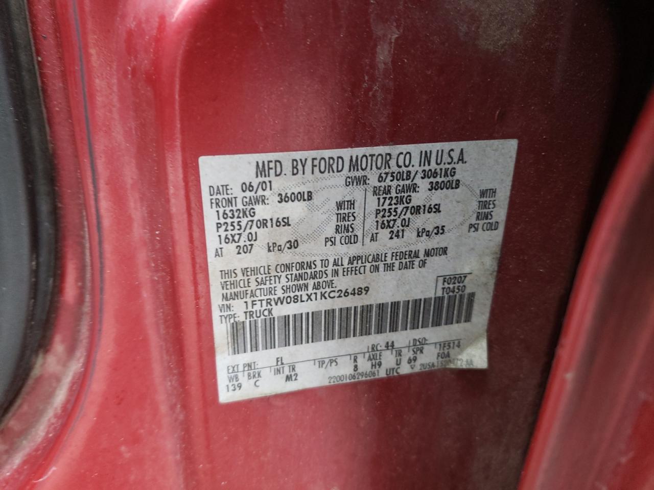 2001 Ford F-150 - Image 12