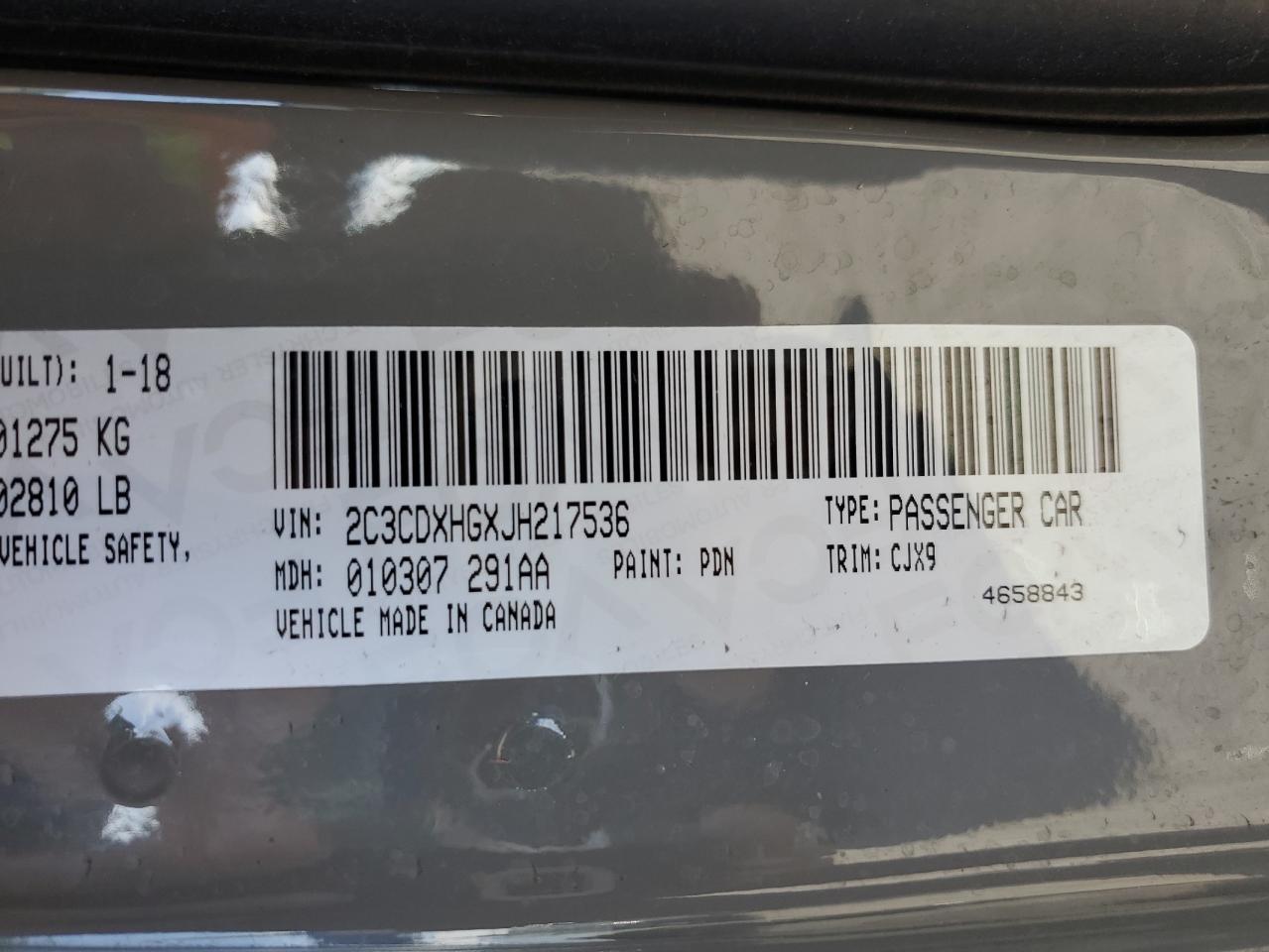 2018 Dodge Charger - Image 12